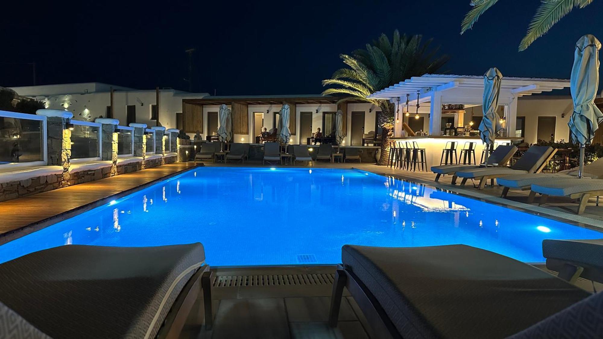 Petinaros Hotel Mykonos Town Esterno foto
